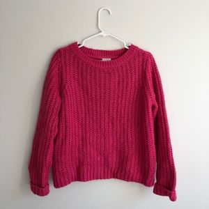 ASOS pink sweater